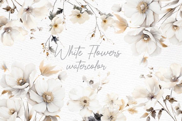 Download Wild Floral Clipart Watercolor Flowers - Wild Collection