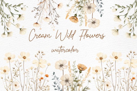 Download Wild Floral Clipart Dry Pressed Flowers - Wild Collection