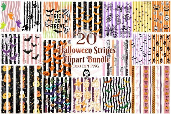 Download Halloween Stripes Fall Clipart PNG - Fall clipart Collection