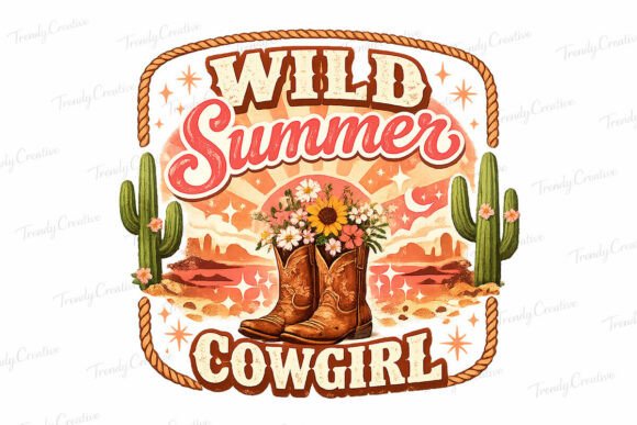 Download Wild Summer Cowgirl PNG - Wild Collection