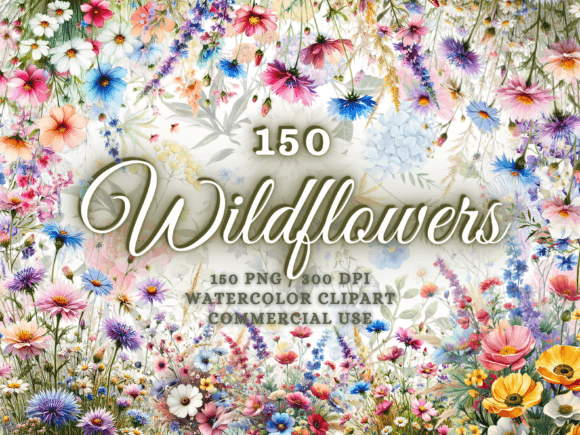 Download Wildflowers Clipart - Wildflowers Png - Wild Collection